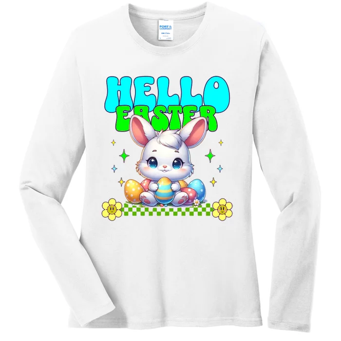 Easter Ladies Long Sleeve Shirt