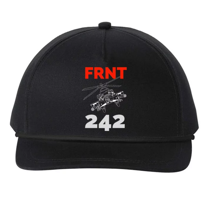 Ebmfront Electronic Body Music 242 Snapback Five-Panel Rope Hat