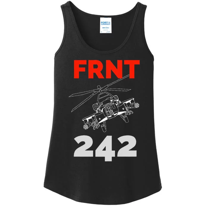 Ebmfront Electronic Body Music 242 Ladies Essential Tank