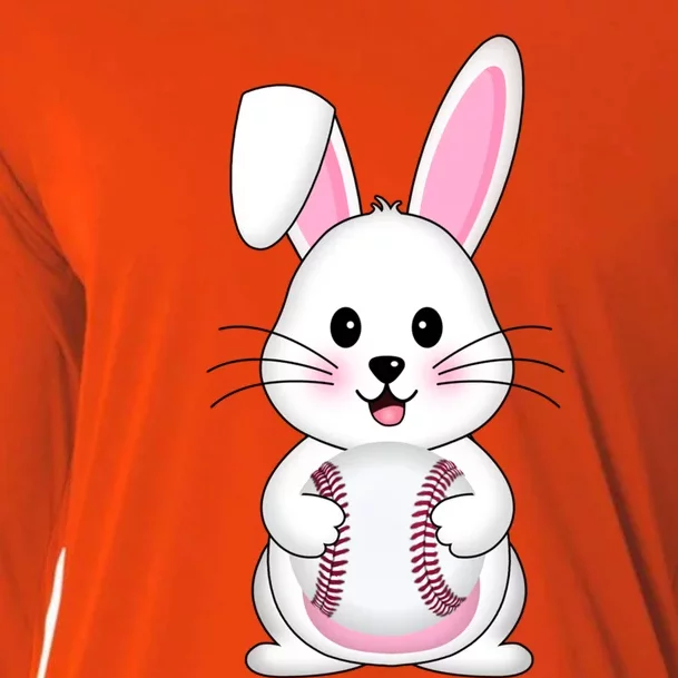 Easter Egg Bunny Baseball Sport Rabbit Great Gift Cooling Performance Long Sleeve Crew