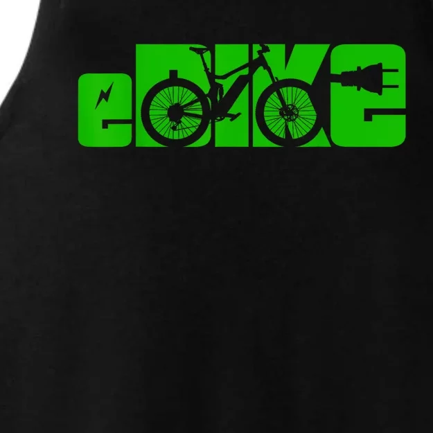 EBike Electric Bicycle Ladies Tri-Blend Wicking Tank