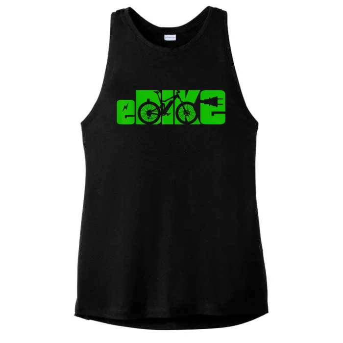 EBike Electric Bicycle Ladies Tri-Blend Wicking Tank