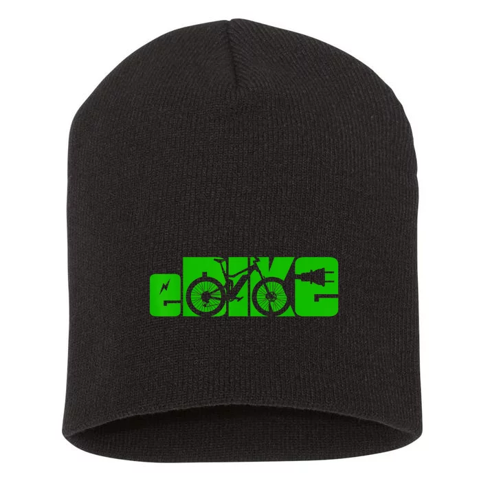 EBike Electric Bicycle Short Acrylic Beanie