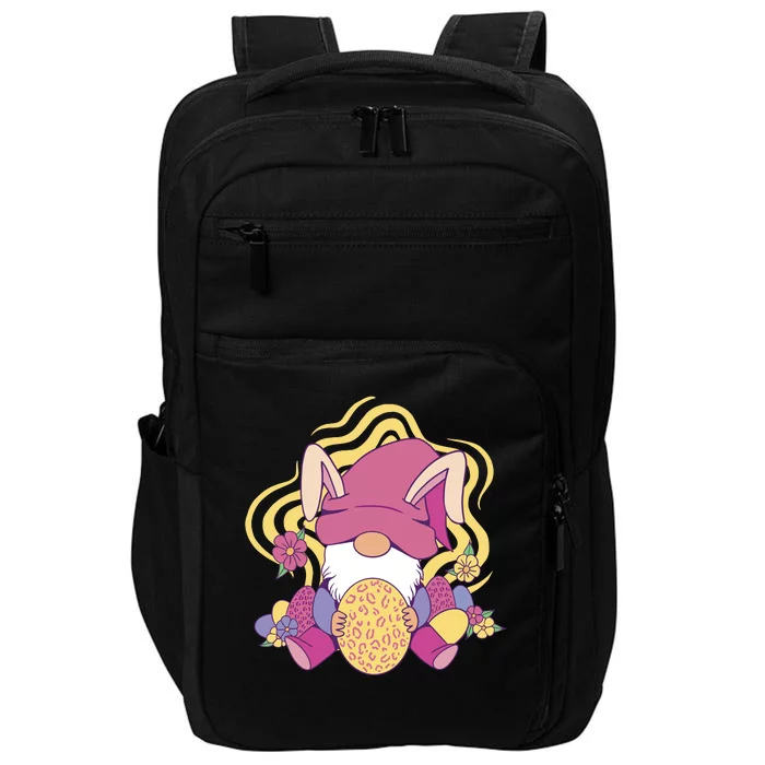 Easter Egg Bunny Gnome Impact Tech Backpack