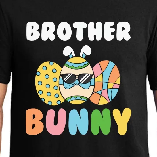 Easter Egg Brother Bunny Matching Family Easter Day Gift Pajama Set