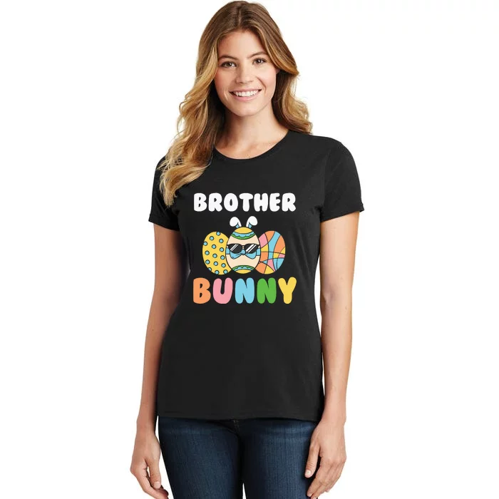 Easter Egg Brother Bunny Matching Family Easter Day Gift Women's T-Shirt