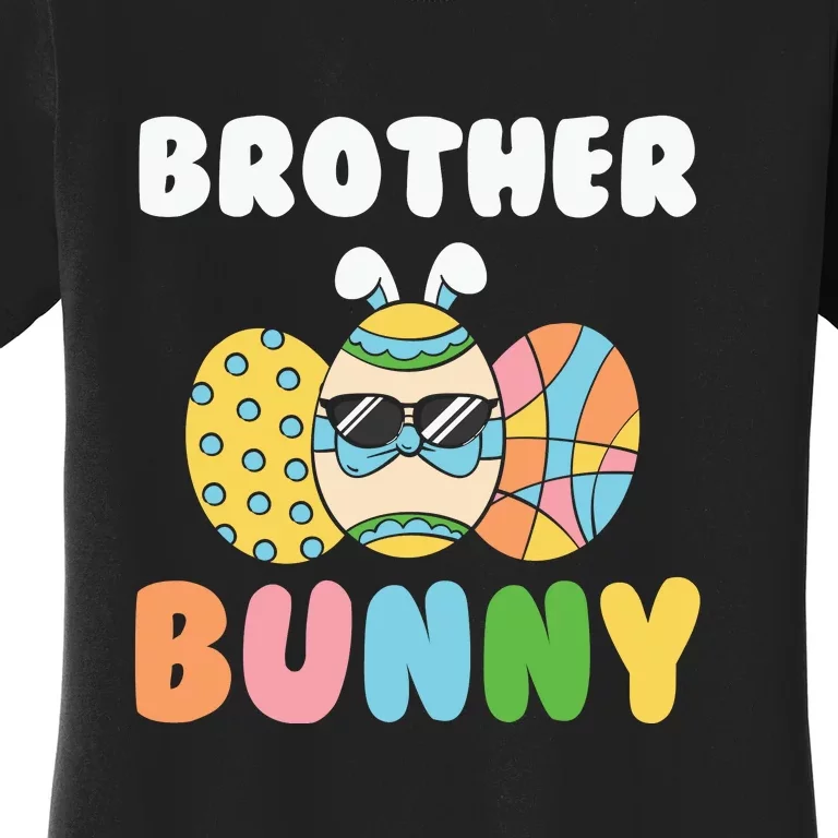 Easter Egg Brother Bunny Matching Family Easter Day Gift Women's T-Shirt