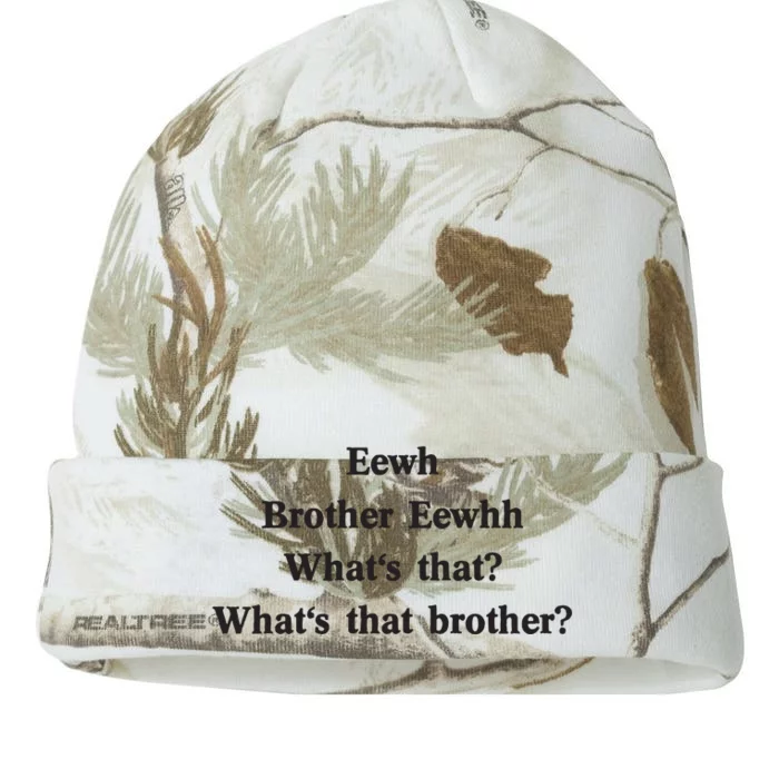 Embroidered Eewh Brother Brother Eewhh Kati - 12in Camo Beanie