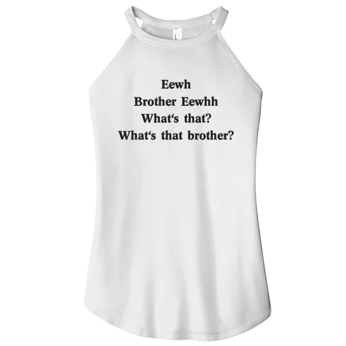 Embroidered Eewh Brother Brother Eewhh Women’s Perfect Tri Rocker Tank