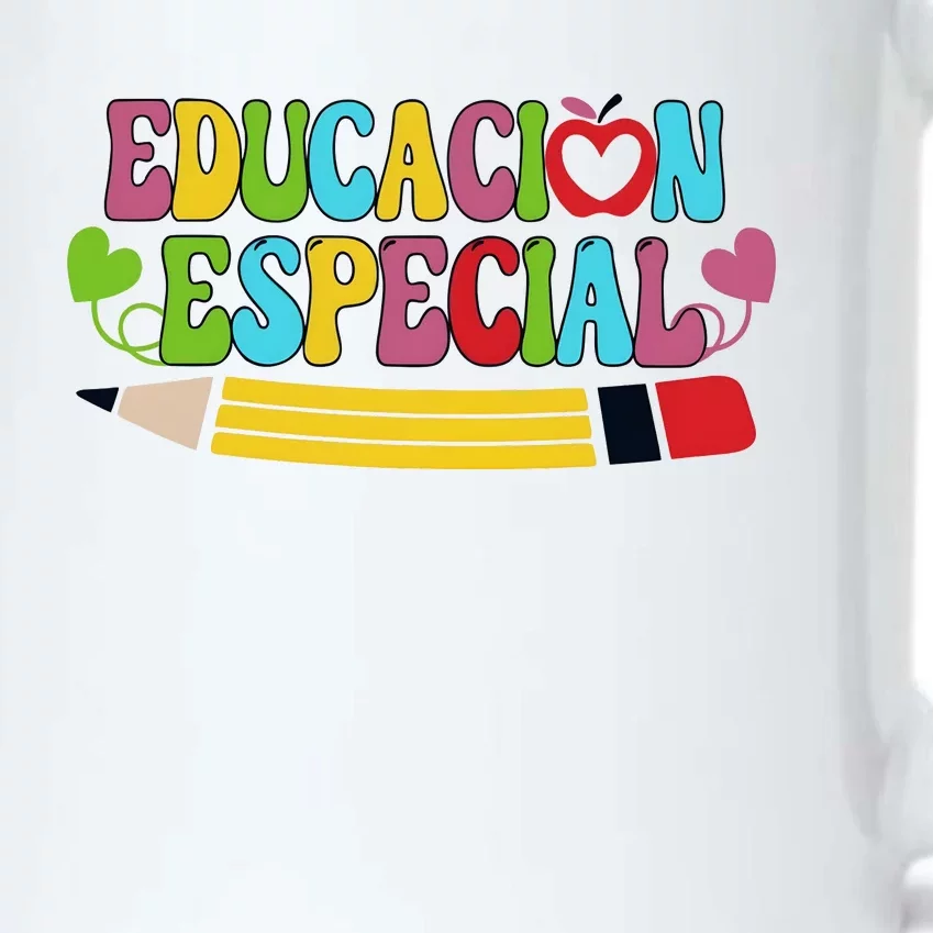 Educacion Especial Back To School Black Color Changing Mug