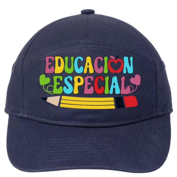 Educacion Especial Back To School 7-Panel Snapback Hat