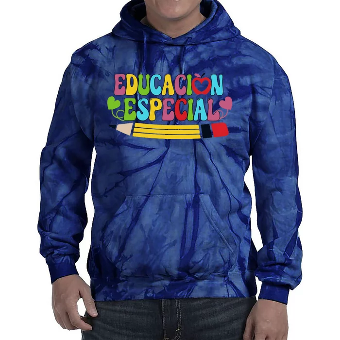 Educacion Especial Back To School Tie Dye Hoodie