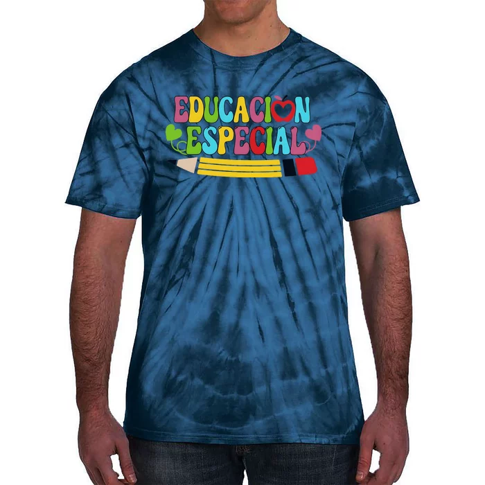 Educacion Especial Back To School Tie-Dye T-Shirt