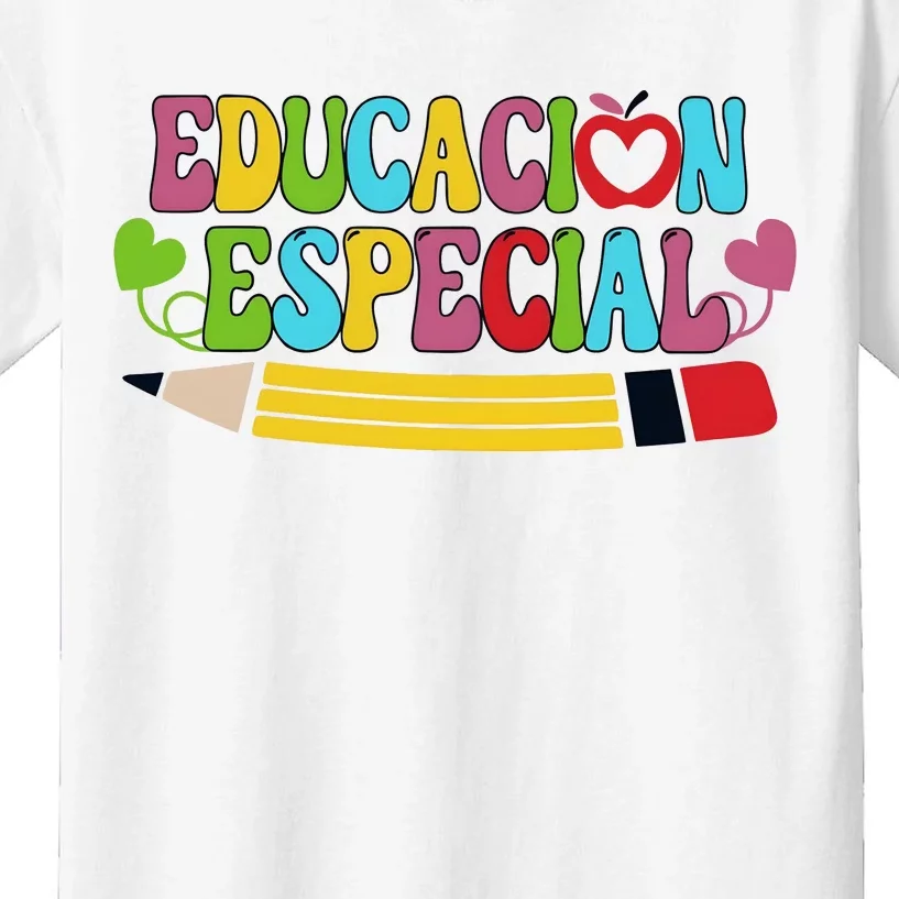 Educacion Especial Back To School Kids T-Shirt