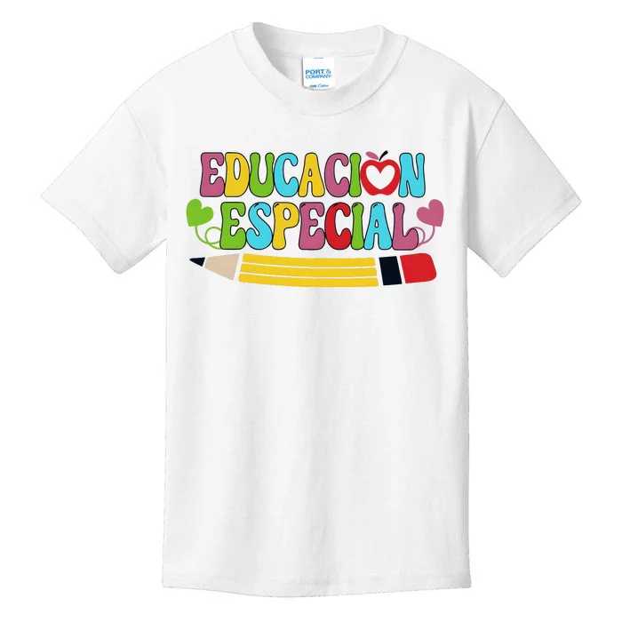 Educacion Especial Back To School Kids T-Shirt