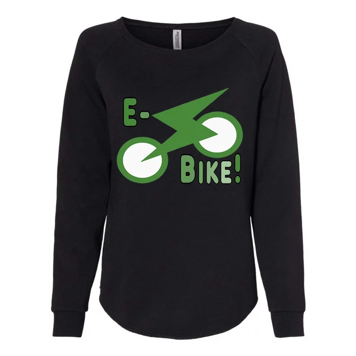 EBike Electric Bike Womens California Wash Sweatshirt