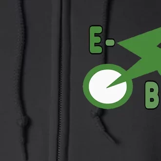 EBike Electric Bike Full Zip Hoodie