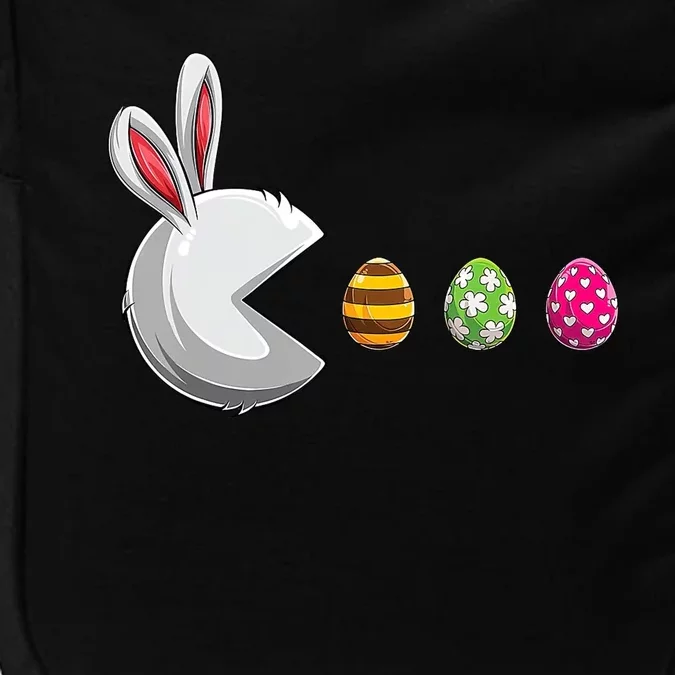 Easter Eggs Bunny Cute Holiday Impact Tech Backpack