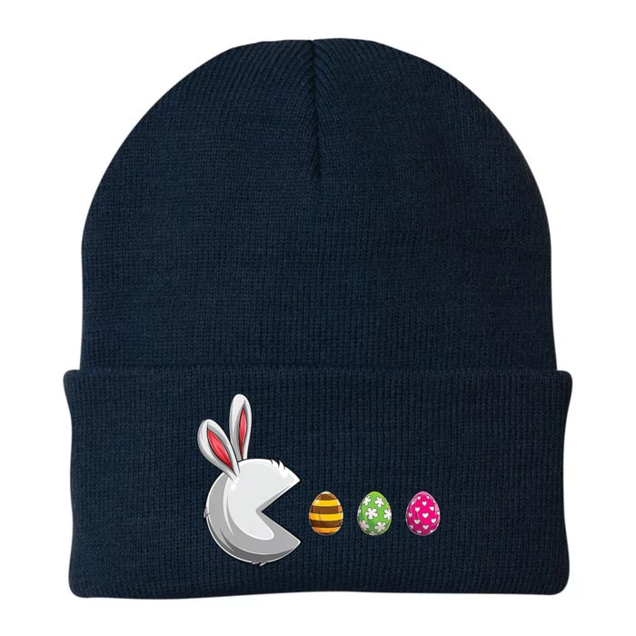 Easter Eggs Bunny Cute Holiday Knit Cap Winter Beanie