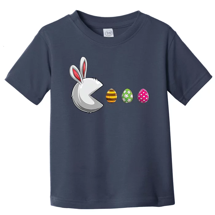 Easter Eggs Bunny Cute Holiday Toddler T-Shirt