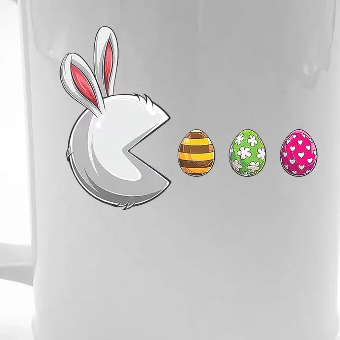 Easter Eggs Bunny Cute Holiday Front & Back Beer Stein