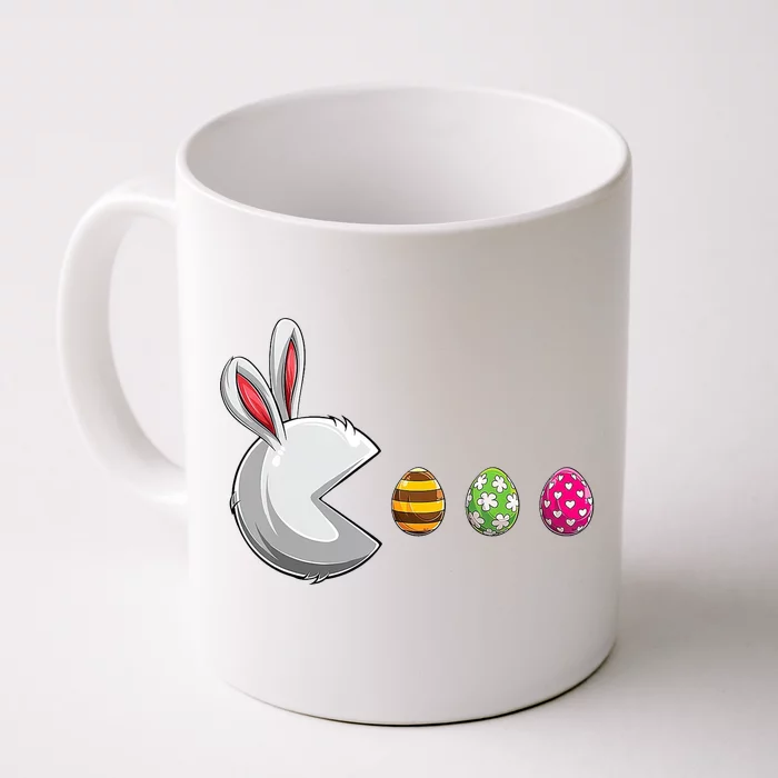 Easter Eggs Bunny Cute Holiday Front & Back Coffee Mug