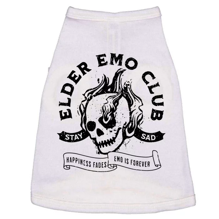 Elder Emo Club Apparel Front & Back Doggie Tank