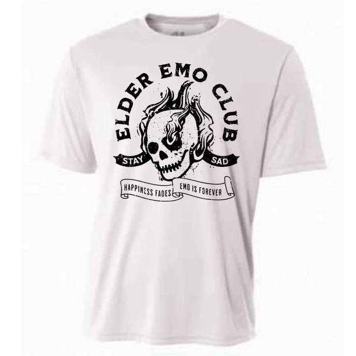 Elder Emo Club Apparel Front & Back Cooling Performance Crew T-Shirt