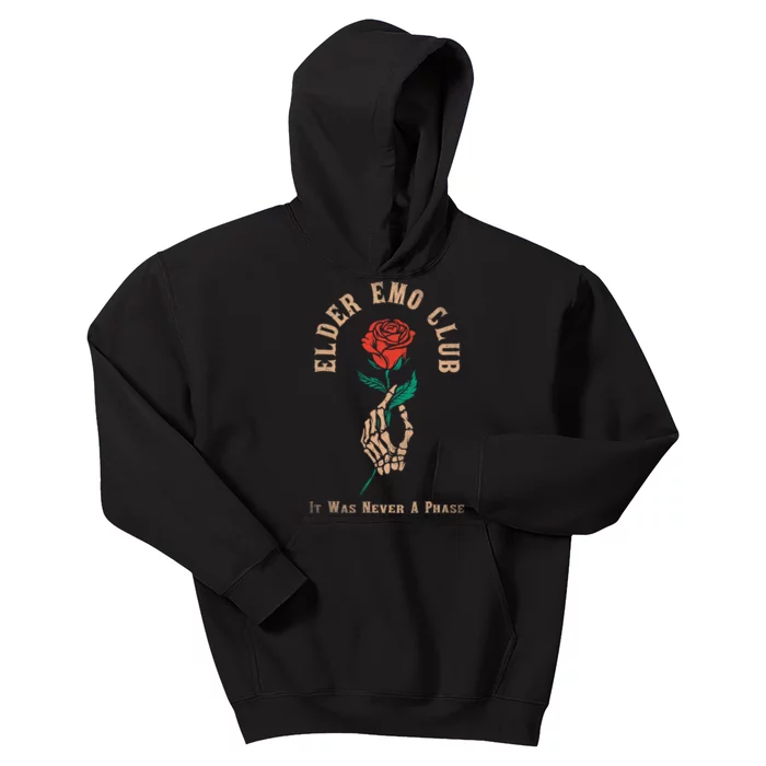 Elder Emo Club Kids Hoodie