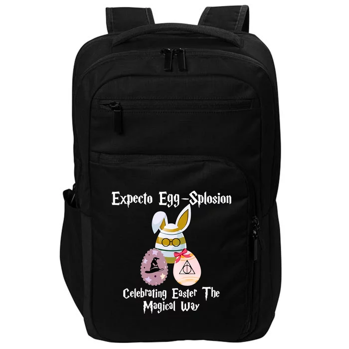 Expecto Eggsplosion Celebrating Easter The Magical Way Potter Easter Impact Tech Backpack