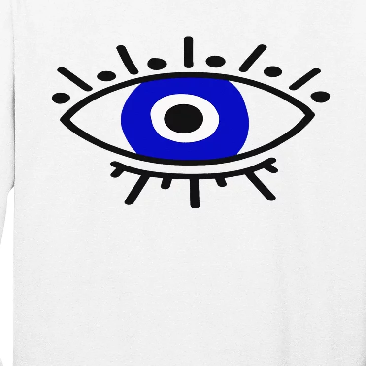 Evil Eye Curse Protection Hand Of Hamsa Seeing Eyes Evil Eye Long Sleeve Shirt