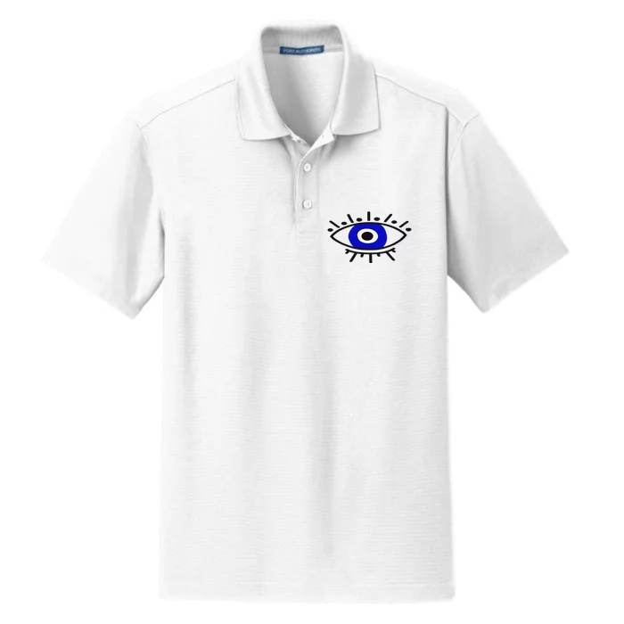 Evil Eye Curse Protection Hand Of Hamsa Seeing Eyes Evil Eye Dry Zone Grid Performance Polo