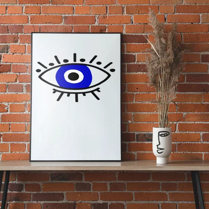 Evil Eye Curse Protection Hand Of Hamsa Seeing Eyes Evil Eye Poster