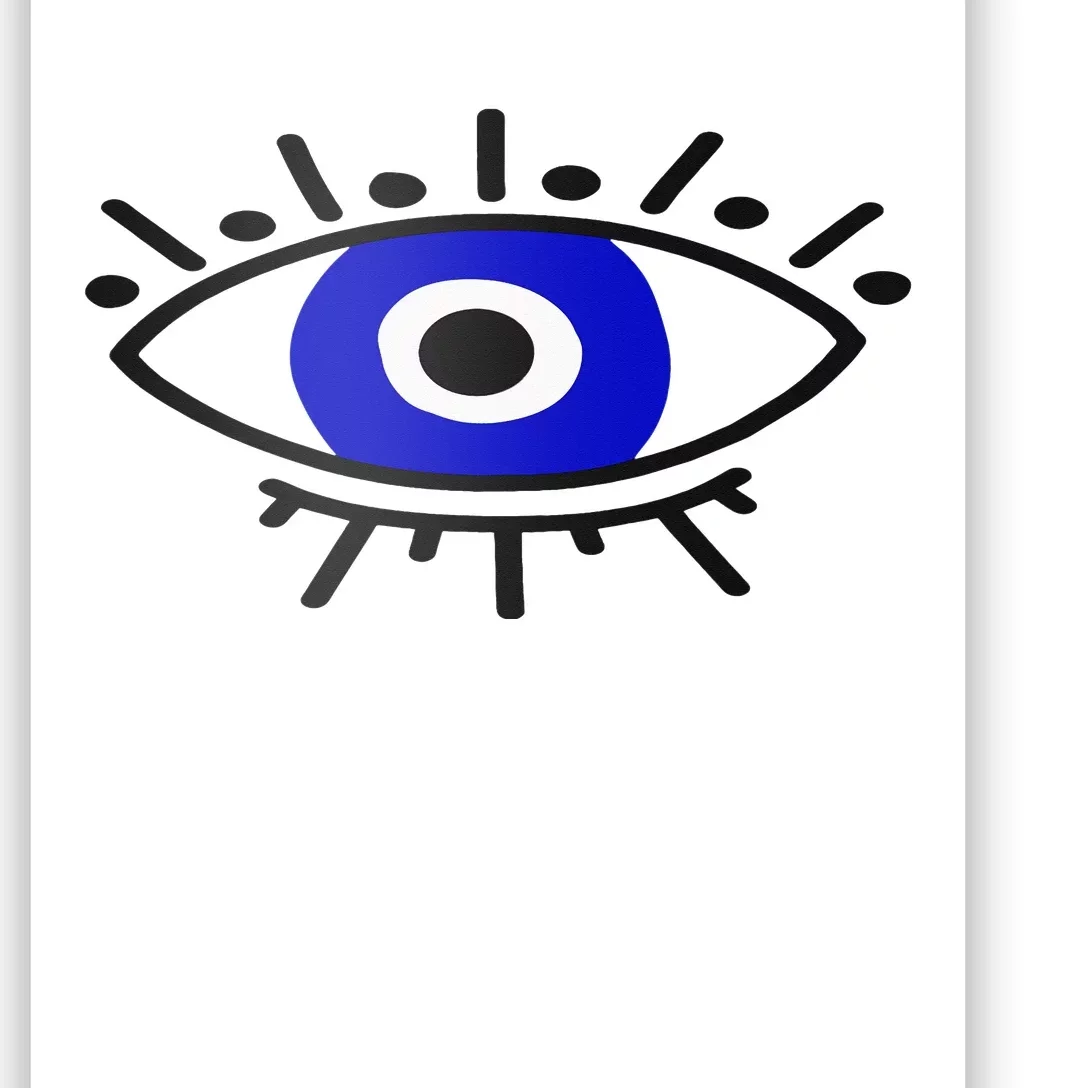 Evil Eye Curse Protection Hand Of Hamsa Seeing Eyes Evil Eye Poster