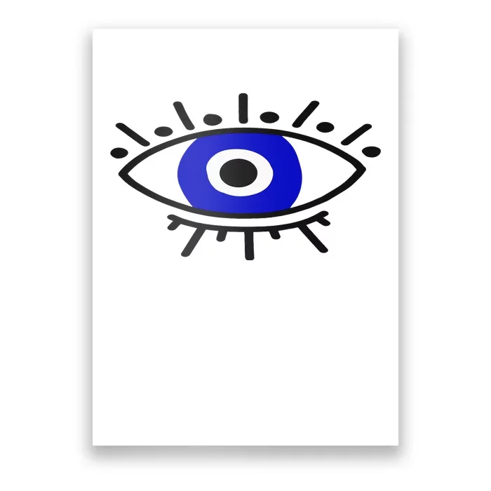 Evil Eye Curse Protection Hand Of Hamsa Seeing Eyes Evil Eye Poster