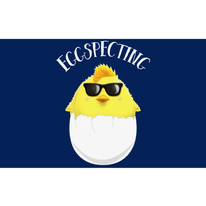 Eggspecting Easter Chick Spring Pregnancy Announcement Bumper Sticker