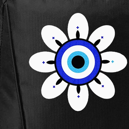 Evil Eye Cute Flower Esoteric Mystical Aesthetic City Backpack