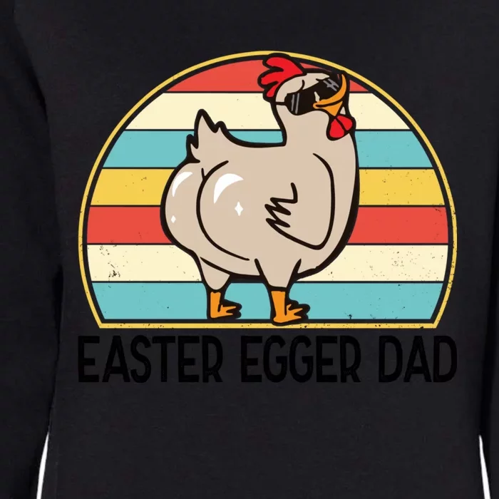 Easter Egger Chicken Dad Easter Egger Breed Dad Gift Womens California Wash Sweatshirt