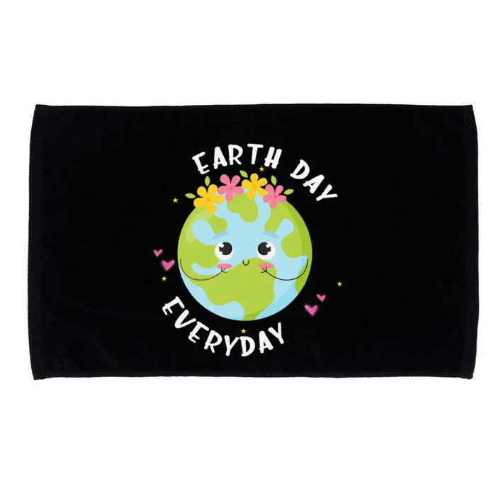 Earthday Everyday Cute Women Teacher Microfiber Hand Towel