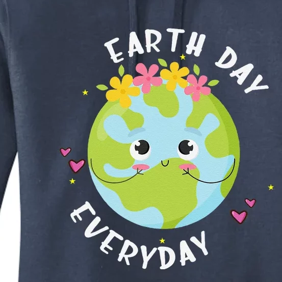 Earthday Everyday Cute Women Teacher Women's Pullover Hoodie