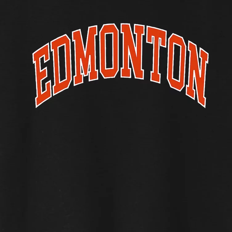 Edmonton Women's Crop Top Tee