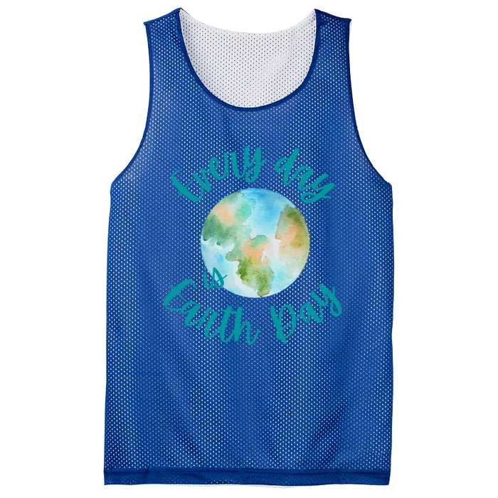 Everyday Every Day Is Earth Day Every Day Gift Mesh Reversible Basketball Jersey Tank