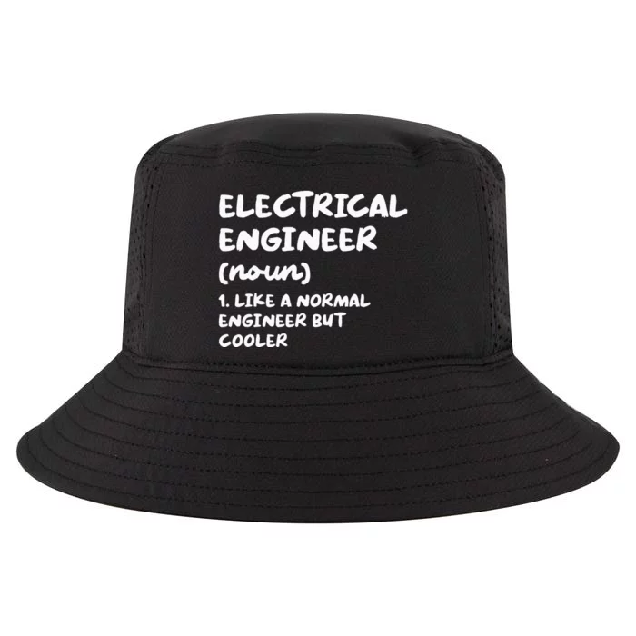 Electrical Engineer Definition Funny Engineering Cool Comfort Performance Bucket Hat