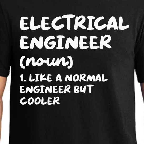 Electrical Engineer Definition Funny Engineering Pajama Set