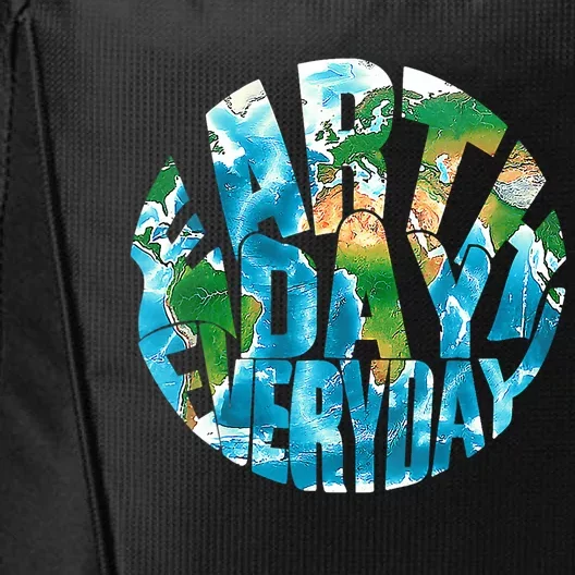 Environmentalis Earth Day Everyday Protect Our Planet City Backpack