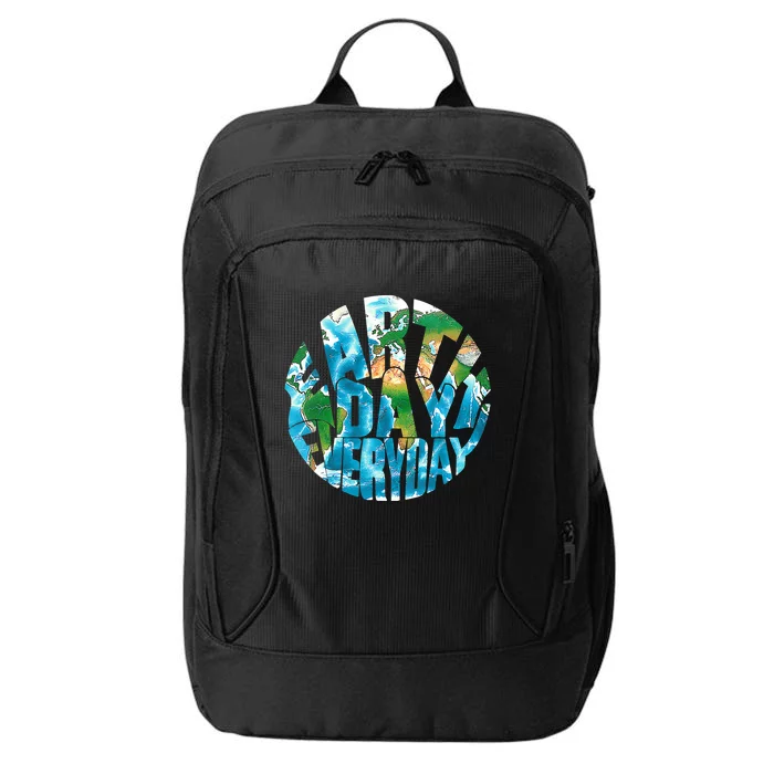 Environmentalis Earth Day Everyday Protect Our Planet City Backpack