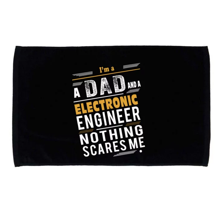 Electronic Engineer Dad Gift Microfiber Hand Towel