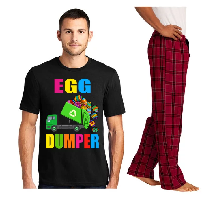 Easter Egg Dumper Garbage Truck Easter Gift Pajama Set