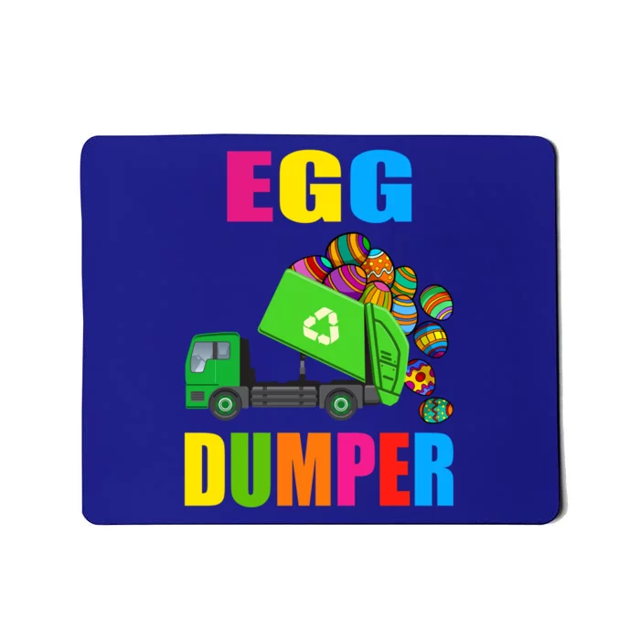 Easter Egg Dumper Garbage Truck Easter Gift Mousepad