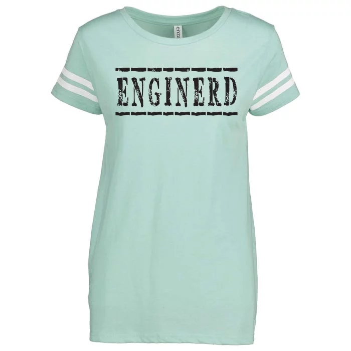 Enginerd Engineers Engineering Men Women Enza Ladies Jersey Football T-Shirt